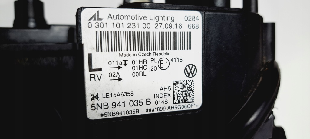 фото №15, Vw tiguan ii лампа ліва led 5nb941035b