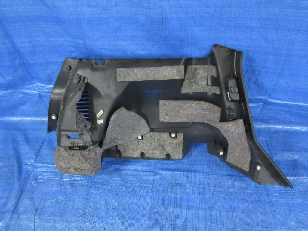 фото №9, Nissan qashqai j10 +2 обшивка багажника задняя