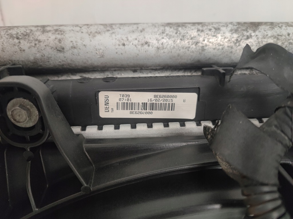 фото №15, Pas передній балка радіатор комплект радіатор fiat doblo ii lift 1.4 mpi eu