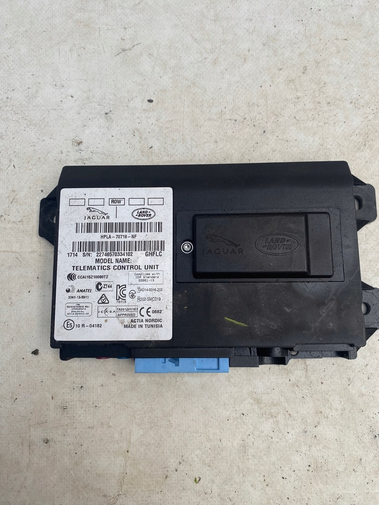 фото №1, Jaguar xe x760 range rover sport ii l494 модуль блок управления telematik