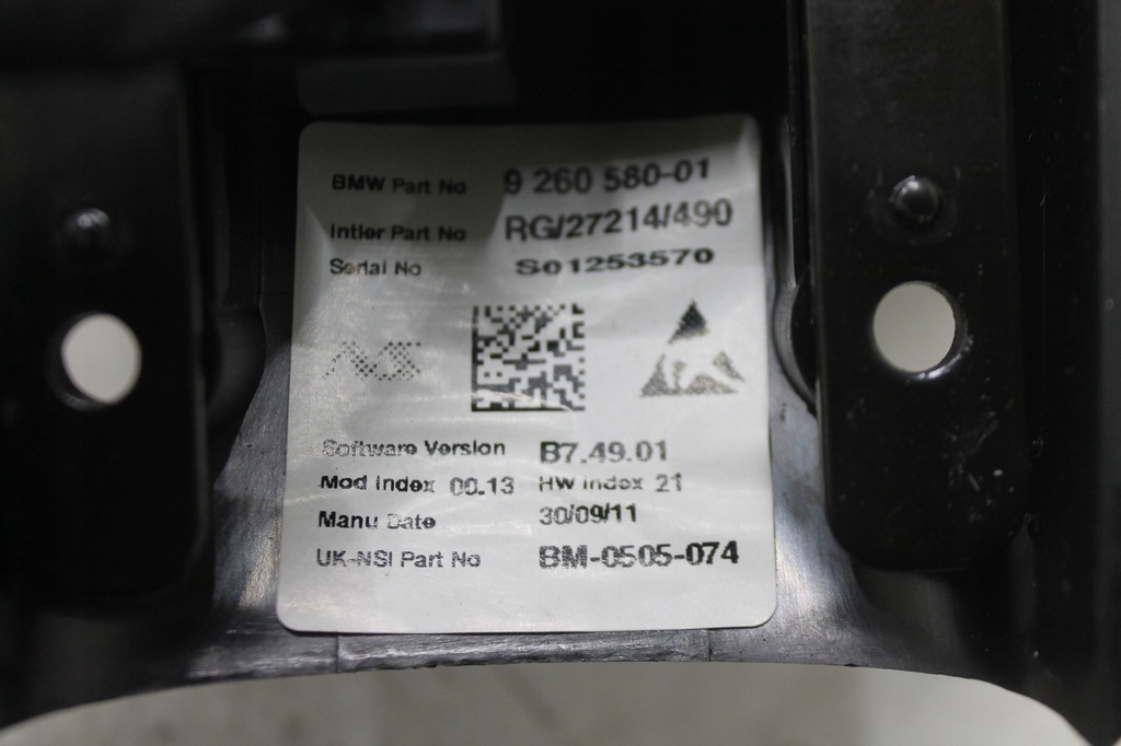 фото №3, Obrotomierz дисплей 9260580 mini countryman r60 r61 1.6d 10-17