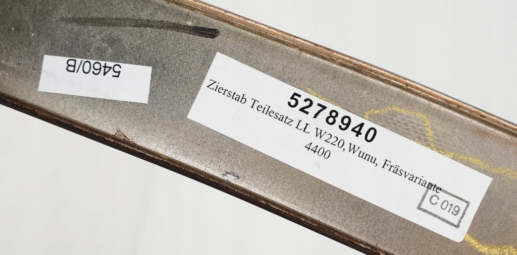 фото №9, Молдинг декоративная dekor консоли mercedes w220