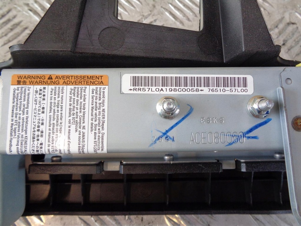 фото №7, Подушка бічна подушка безпеки правий задня suzuki kizashi 9-