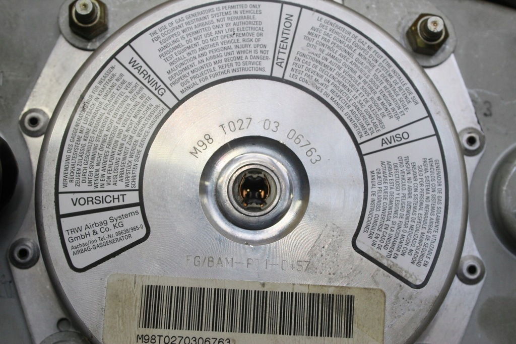 фото №6, Заглушка подушка керма подушка безпеки octavia i