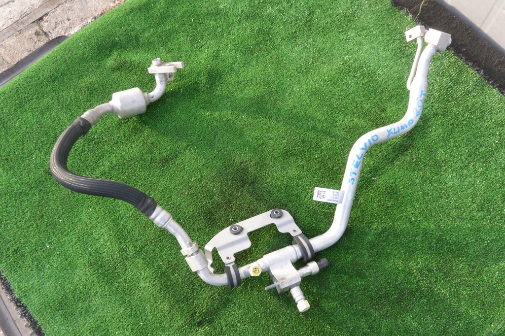 фото №7, Alfa romeo stelvio 2.0 трубка шланг кондиціонера