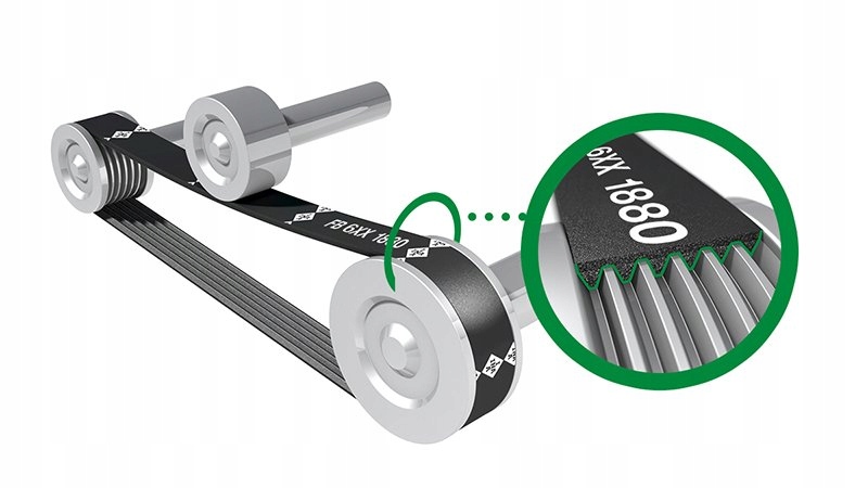 Ina набір ремінь клиновий багаторучейковий audi в Україні