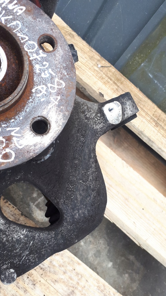 фото №12, A6 c7 4g поворотный кулак правая правый перед 2.0 tdi a7 4g