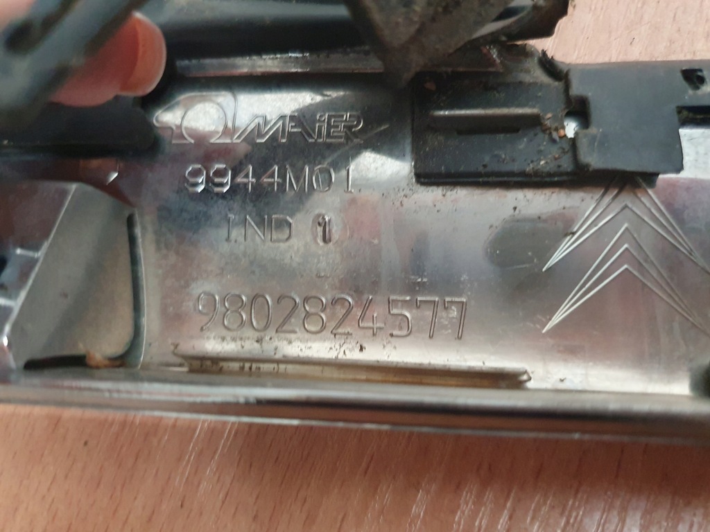 фото №16, Молдинг хром крила права ліва citroen ds5