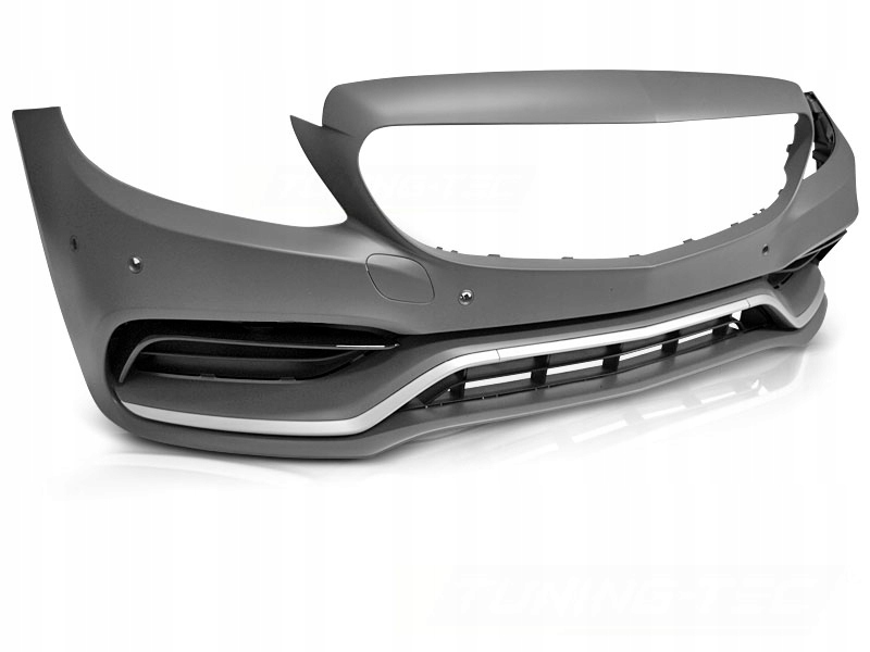 фото №2, Бампер перед mercedes w205 18- c63 style тюнинг sport