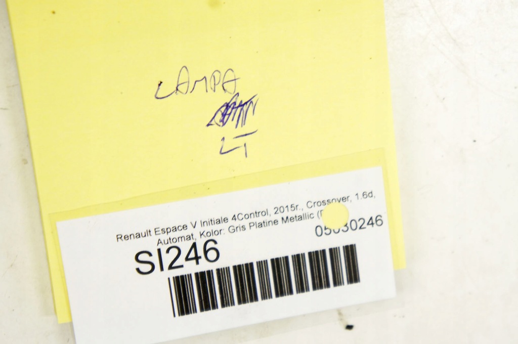 фото №7, Si246 renault espace v лампа левый задняя 265558327r