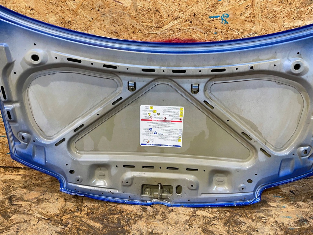 фото №8, Fiat panda ii 2 03-12 капот крышка двигателя