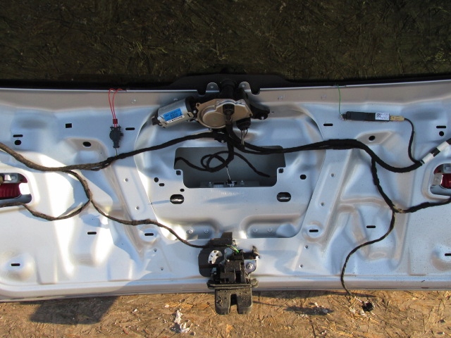 фото №11, Audi a6 c7 allroad 2013r крышка багажника задняя багажника лак lx7w комплектная w цвет