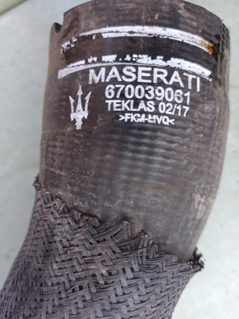фото №4, Шланг труба интеркулер maserati 670039061 /062