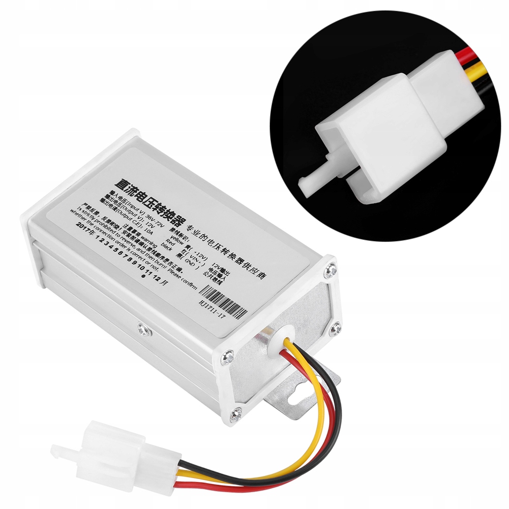 фото №7, Преобразователь step-down dc 36v-72v do 12v 10a 120w transformer