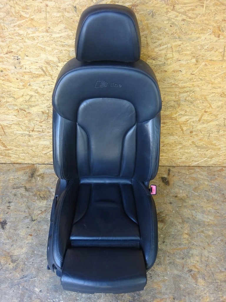 фото №8, Audi q5 8r сиденье правый перед передний кожа s-line