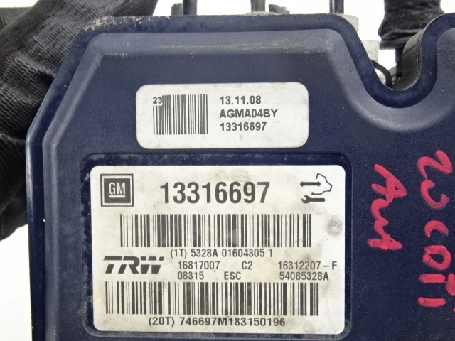 фото №7, Насос abs opel insignia a 13316697