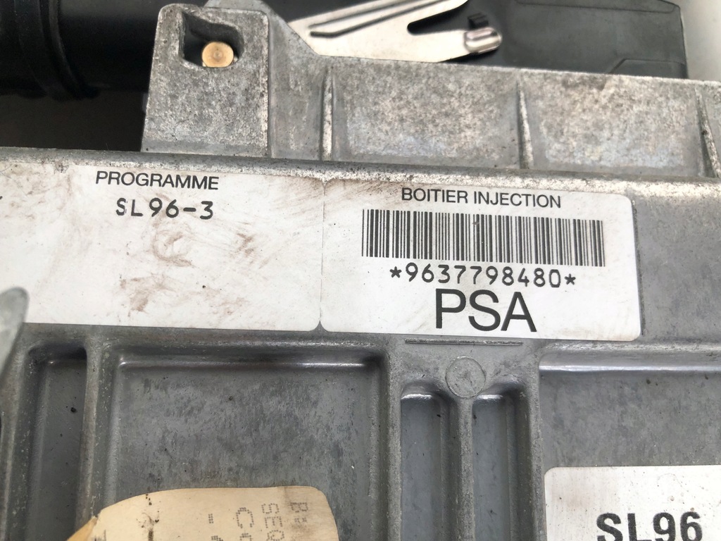 фото №6, Блок керування набір стартовий peugeot 406 1.8 9637798480