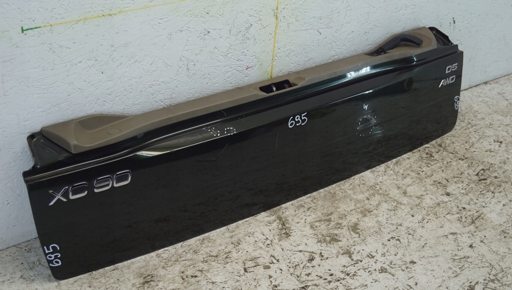 фото №11, Крышка багажника нижняя борт volvo xc90 i