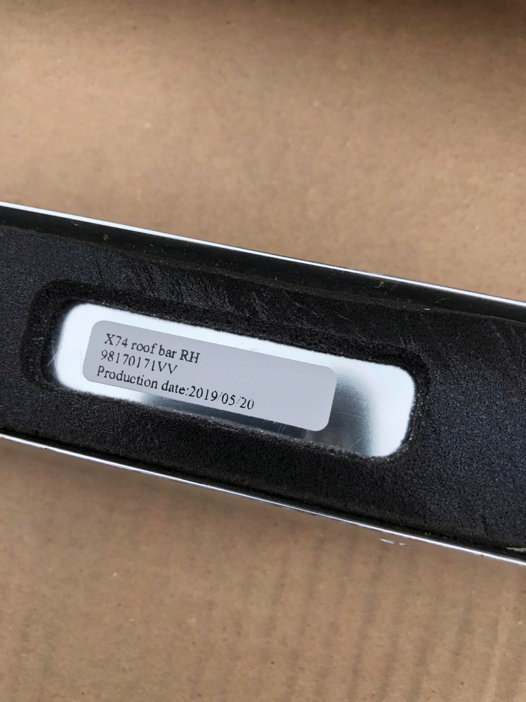 фото №14, Citroen ds7 рейлінги рейлінг даховий лівий правий