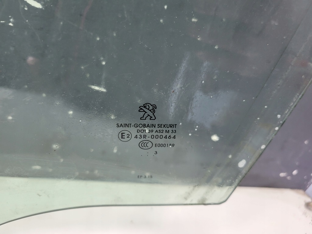 фото №6, Скло двері ліва передня лівий перед peugeot 2008 i 2013