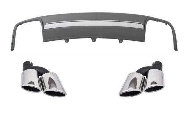 фото №1, Диффузор audi a4 b8 11-15 look s4