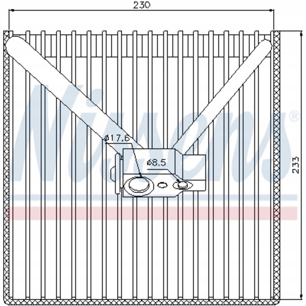фото №16, Испаритель nissens 92250 13124729