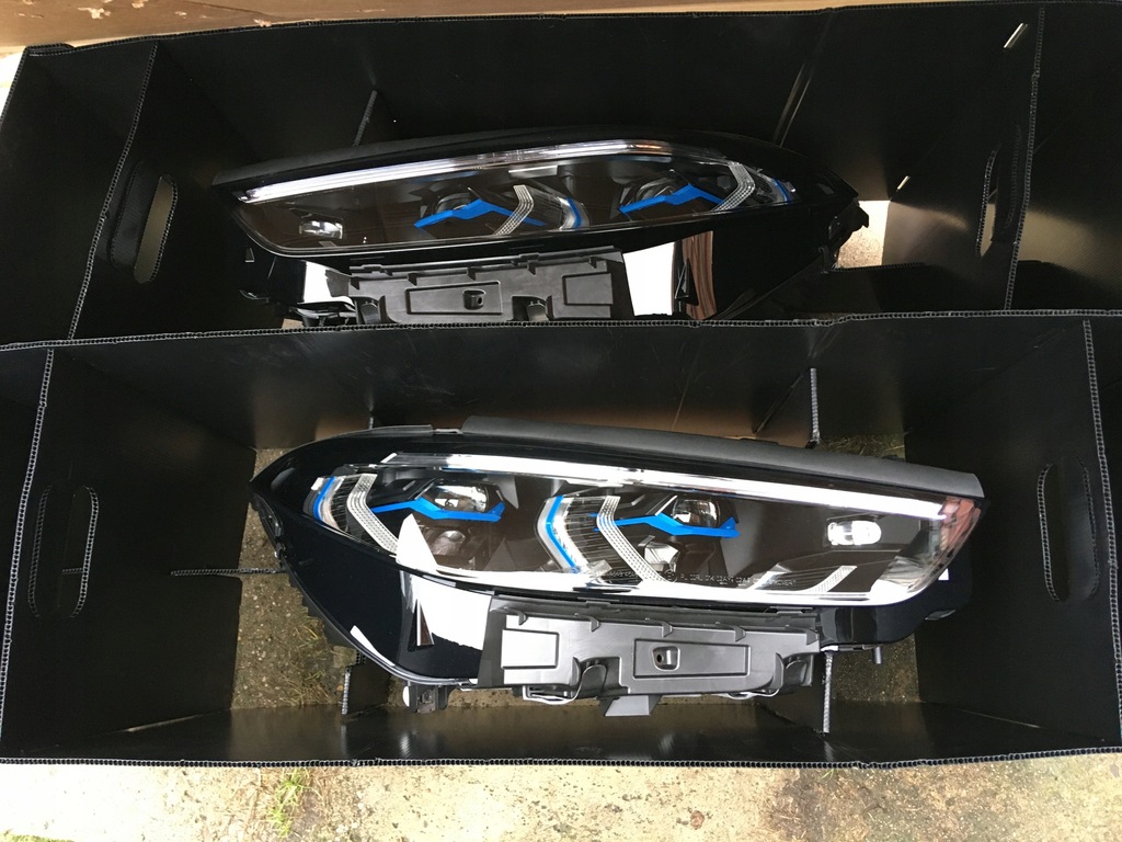 фото №10, Bmw 8 g14 g15 g16 nowa лампа laser black shadow czarna eu - m8 f91 f92 f93