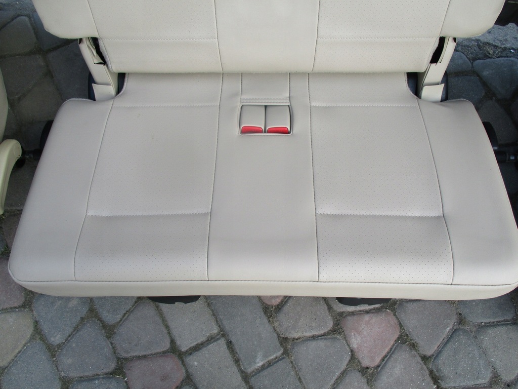 фото №13, Mitsubishi pajero iii 5d 99-06 сидіння заднє сидіння шкіра