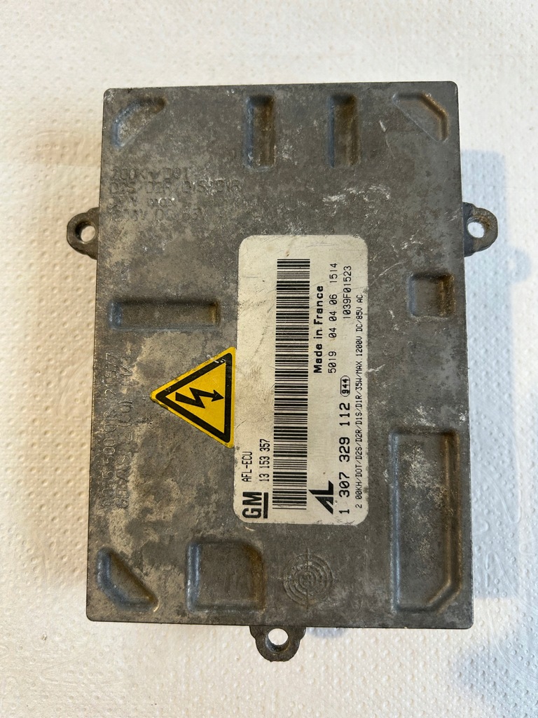 фото №1, Opel zafira ii b перетворювач ксенон модуль 1307329112