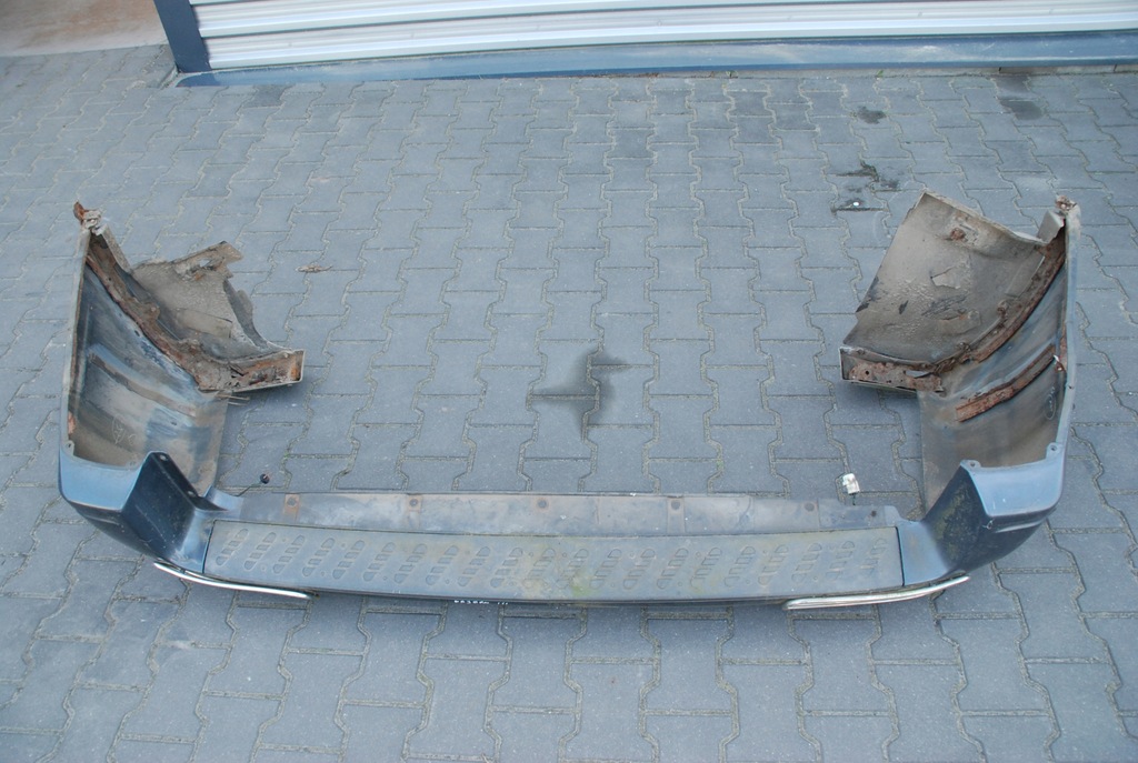 фото №8, Mitsubishi pajero iii lift 03-06 бампер задня задній 5d kompletny