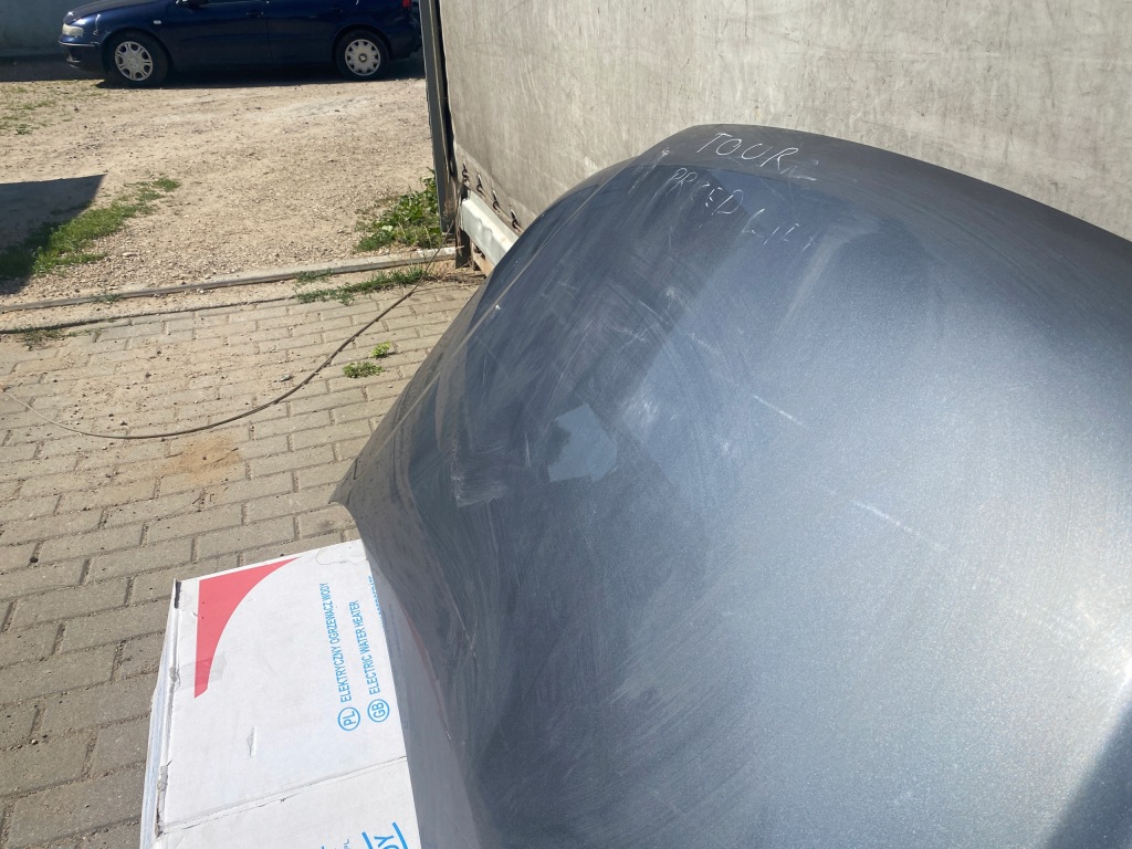 фото №6, Vw touran i przedlift капот кришка двигуна