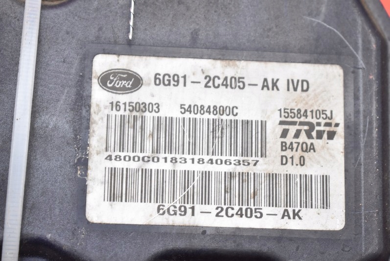 фото №12, Насос abs 6g91-2c405-ak ford s-max mk1 1 i 2.0 tdci 140 km 06-10