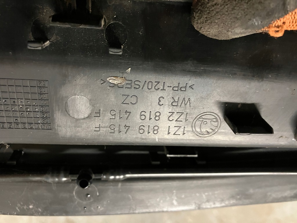 фото №5, Жабо захист жабо пластик eu skoda octavia 2 ii lift 1z1819415f