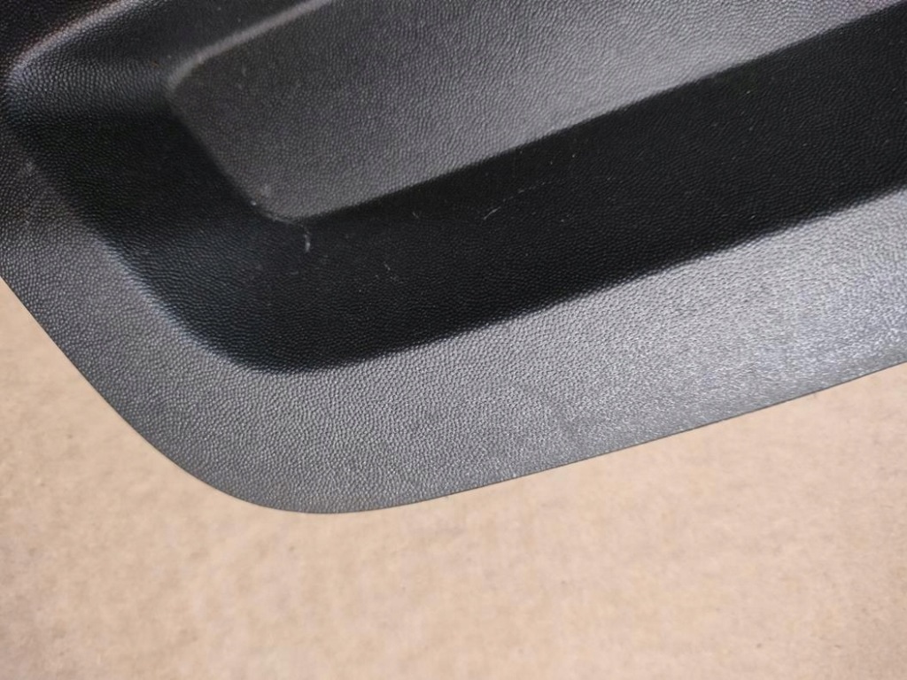 фото №5, Duster ii lift заглушка левая бампера перед оригинал ciemno серая