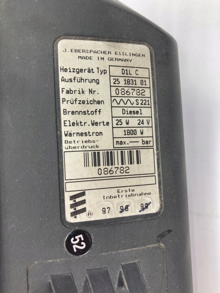 Renault premium обогреватель стояночный eberspacher d1l 5010149507 Недорого