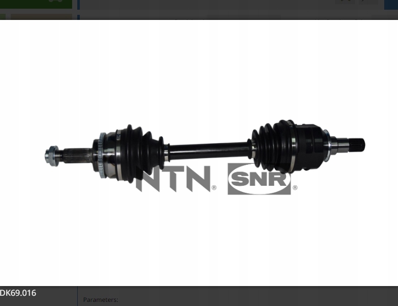 фото №4, Привідний вал привідна перед toyota avensis 1.8 03.03-10.08 snr