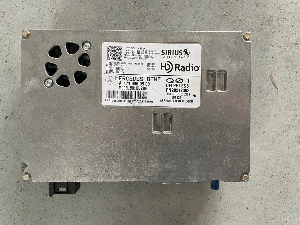 фото №1, Модуль радіо a1719060900 mercedes w216 w221
