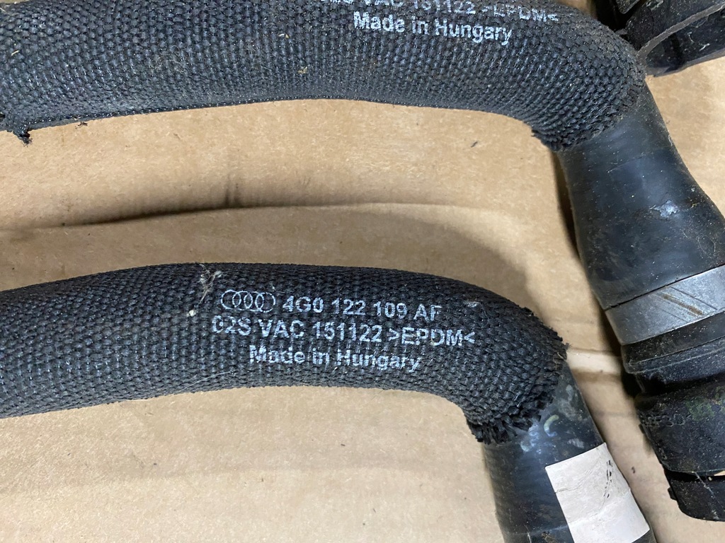 фото №4, Audi a6 a7 c7 4g 3.0 tdi шланг труба wody 4g0121071n 4g0122109e