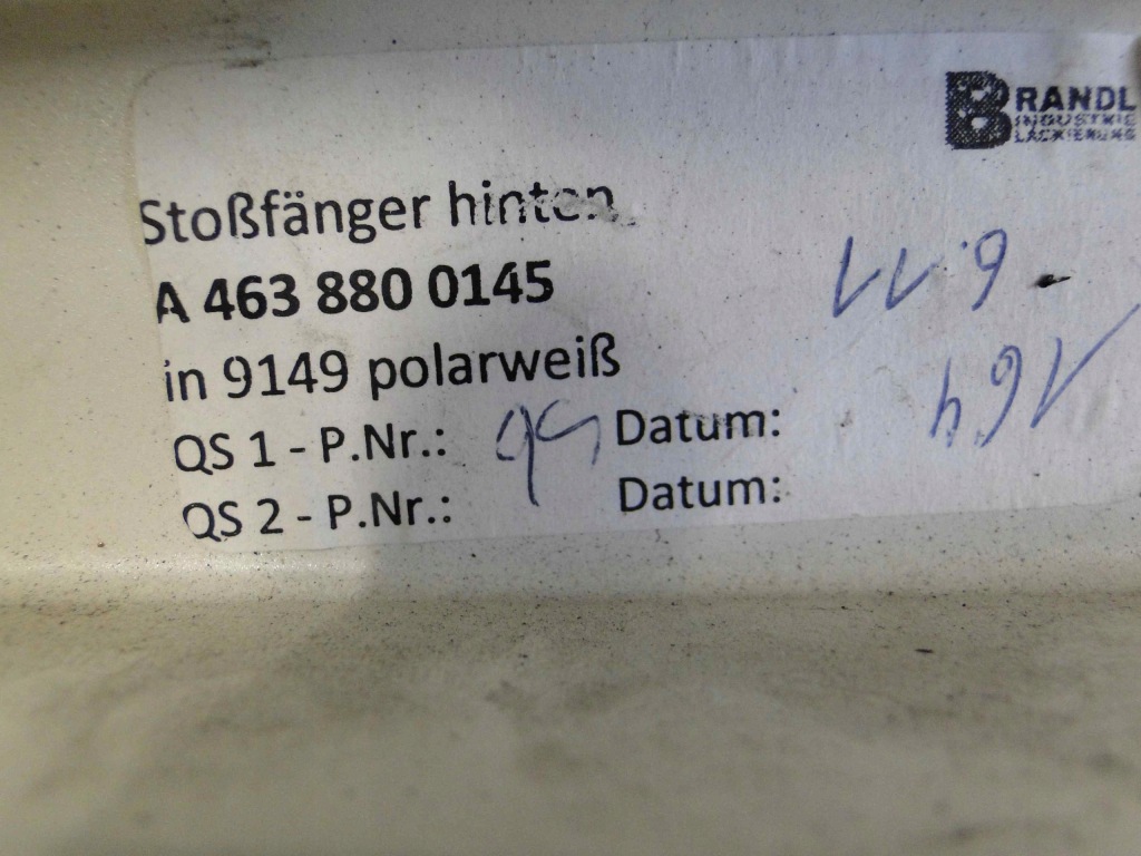 Mercedes g klasa 463 бампер задній задній новий 149 Оригінал