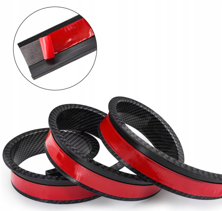 фото №14, Молдинг накладка крыла подкрылок защитная подкрылок do крыльев карбон 1.5m