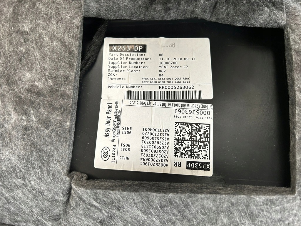 фото №11, Mercedes-benz glc x253 c253 2018 сидіння / заднє сидіння / комплект