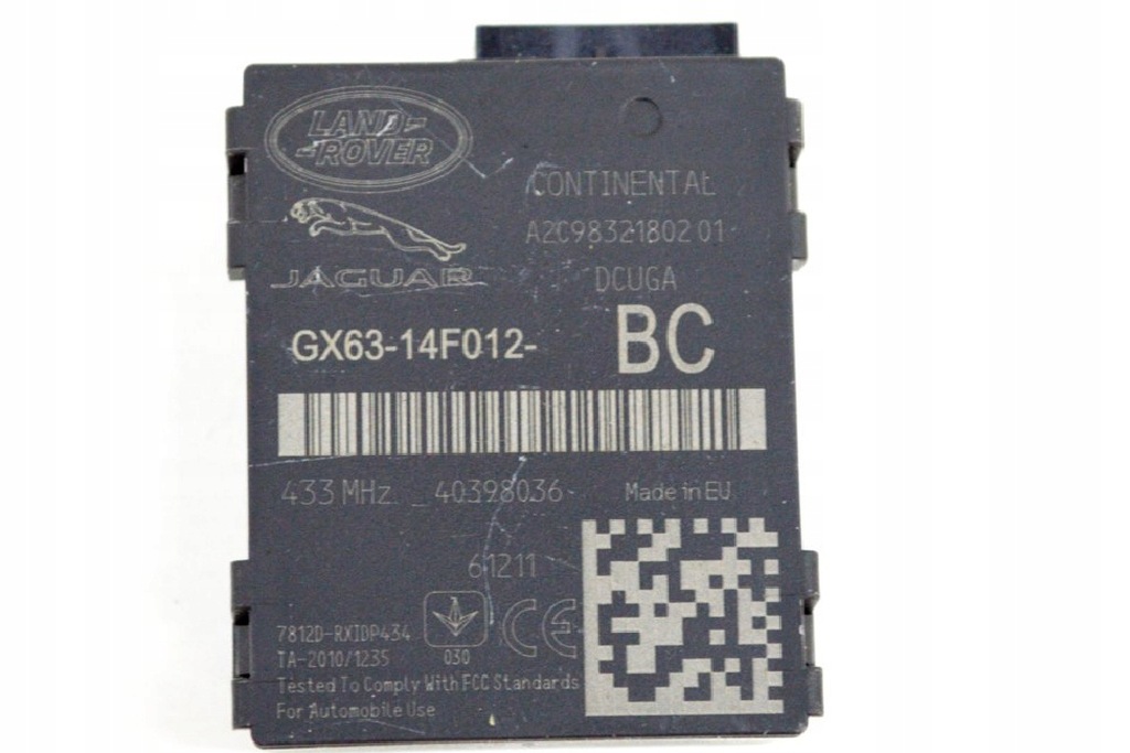 фото №6, Jaguar f-pace x761 модуль керування тиском w шинах gx63-14f012-bc 201