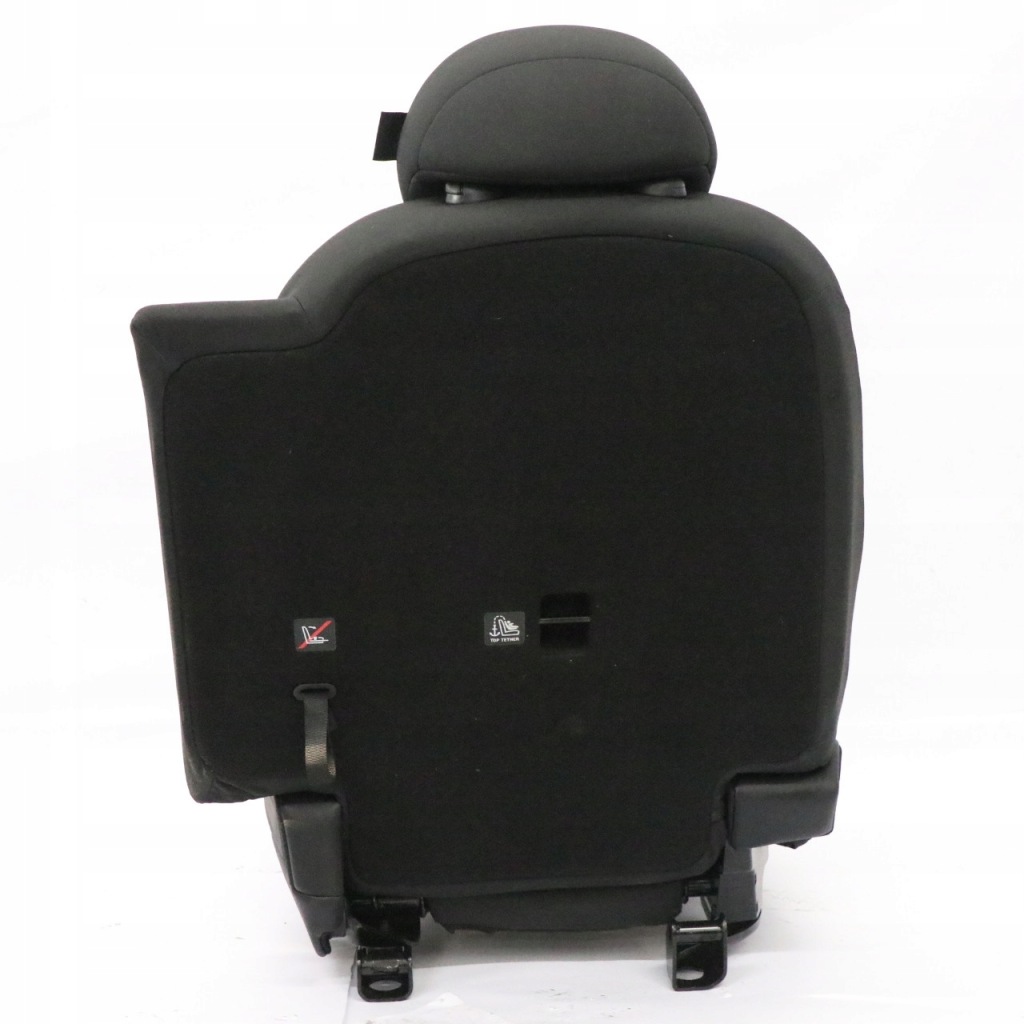 Mini r61 сиденье сиденье правый задний материал кожа hot cross чёрный в Украине