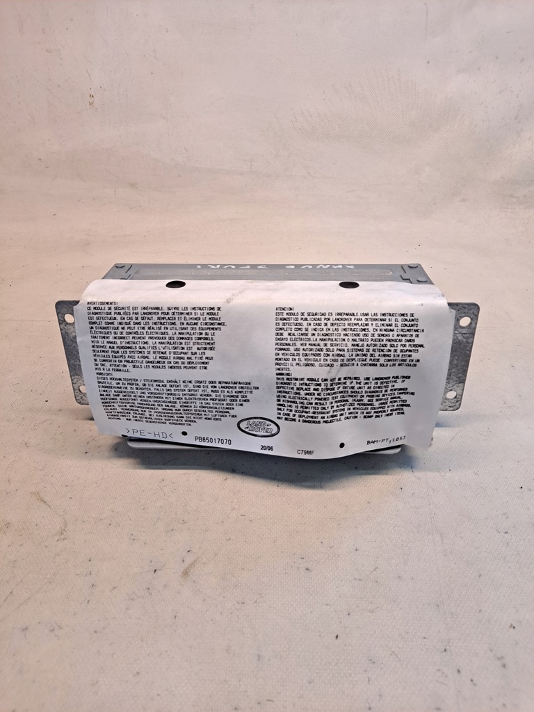 фото №2, Подушка безопасности подушка пассажира range rover sport l320
