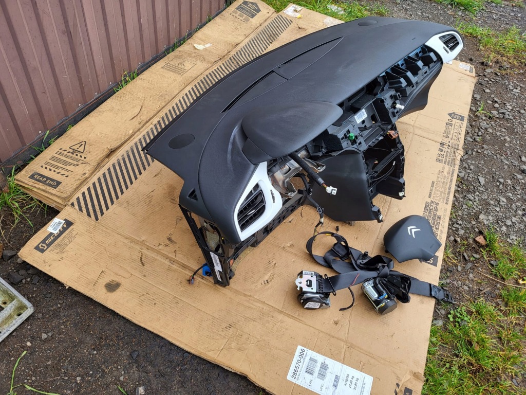 фото №2, Citroen c3 ii konsala подушки безпеки комплект 2010-2017