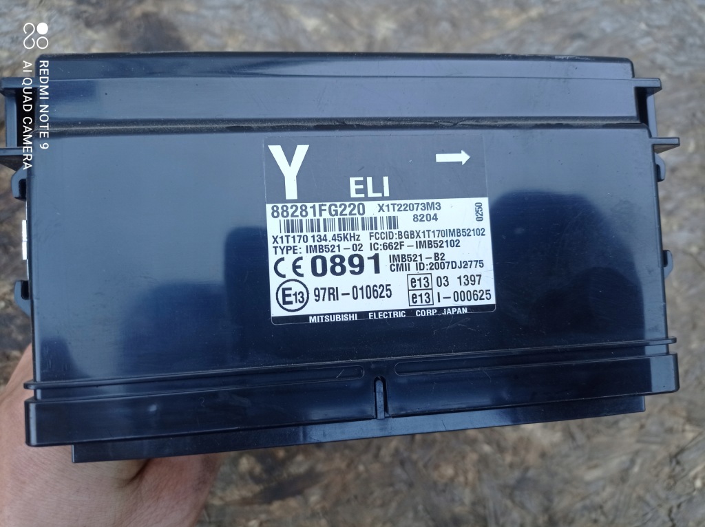 фото №1, Модуль комфорта subaru impreza iii gh 88281fg220