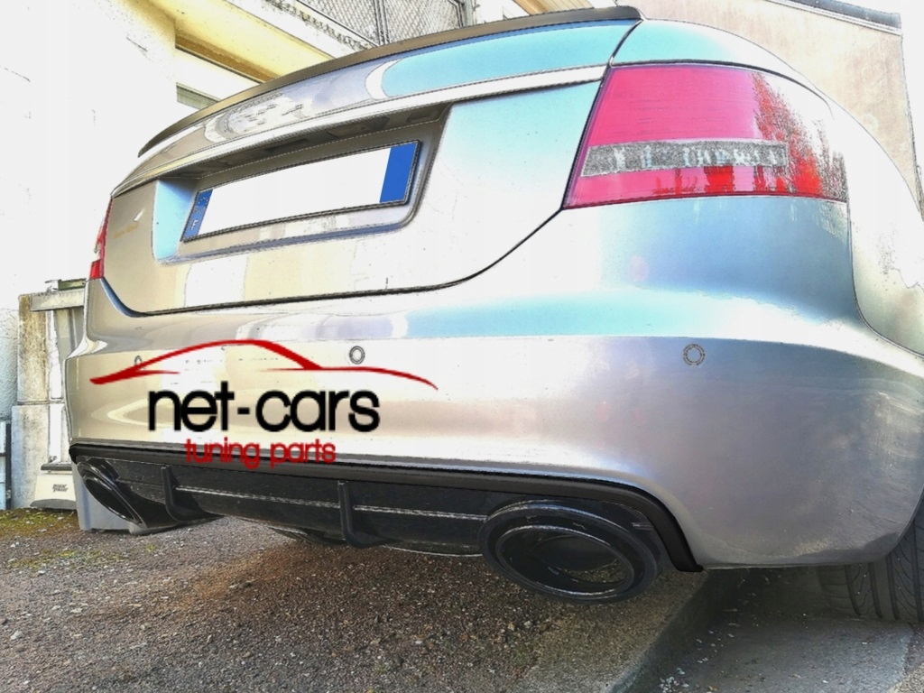 фото №15, Бампер перед диффузор audi a6 c6 4f 04-08 образец rs6 s6 чёрный набор