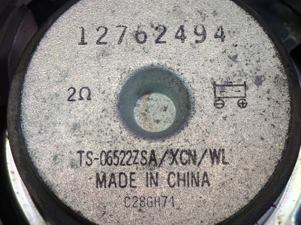 Cadillac bls 06- динамік перед правий передній 12762494 ts-06522zsa c28gh71 Зі Шроту