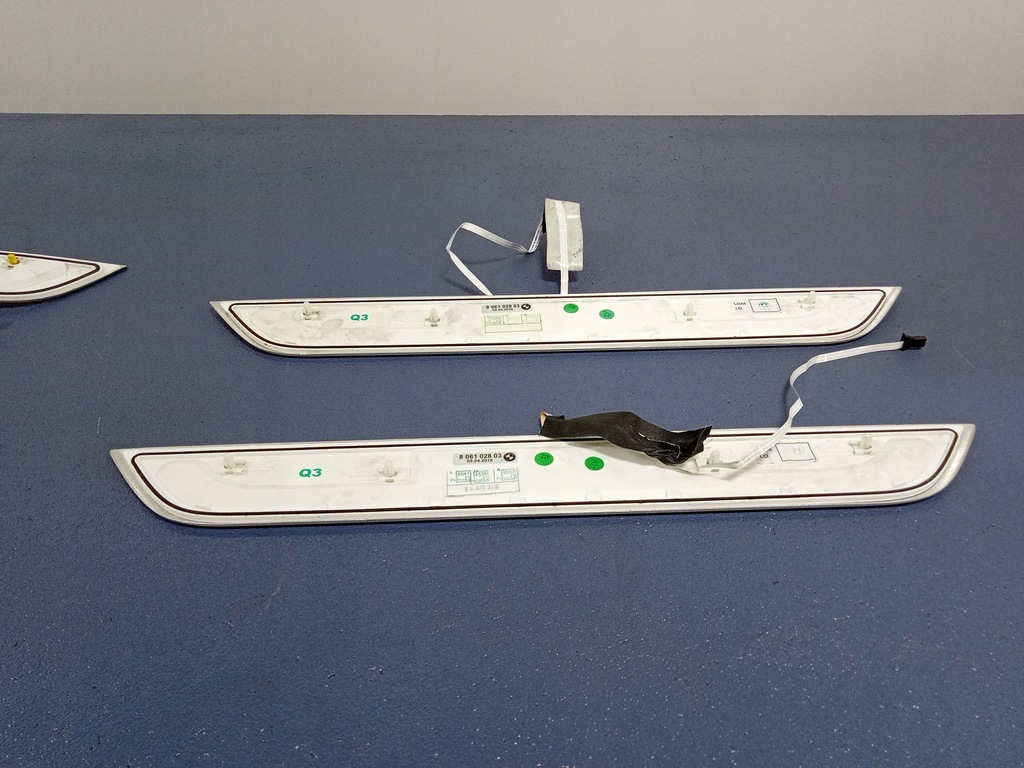 фото №7, Bmw 7 g12 накладки пороговые m набор комплект