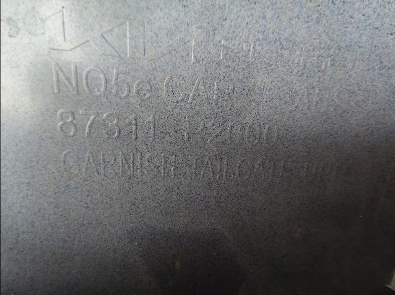 фото №1, Крышка багажника накладка багажника kia sportage v 87311-r2000